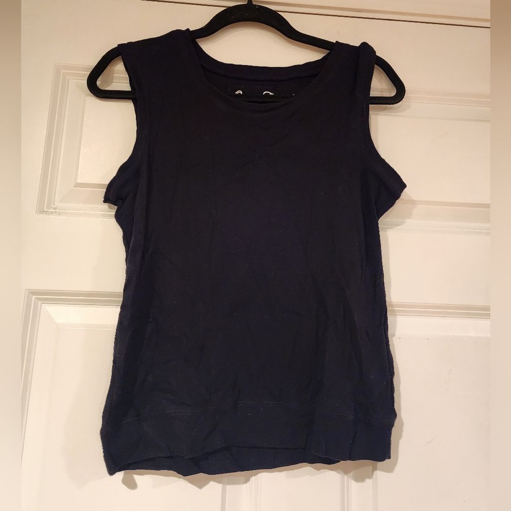 Onque Casuals stretchy black sleeveless Top S